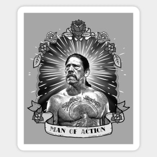 Man of Action - Danny Trejo Magnet